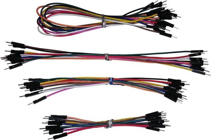 Produktbild Play-Zone Jumperkabel 40 Stk. (10-30cm) M/M 22AWG