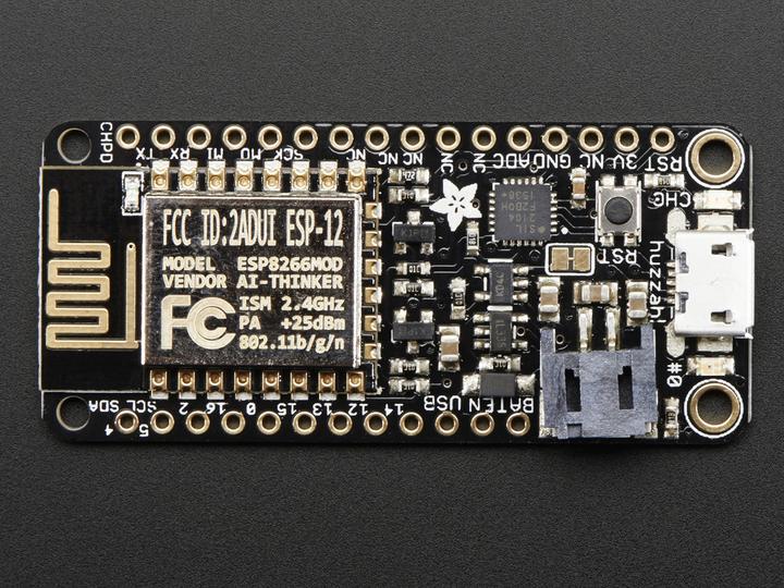 Immagine prodotto Adafruit Piuma HUZZAH con ESP8266 WiFi (Vari)