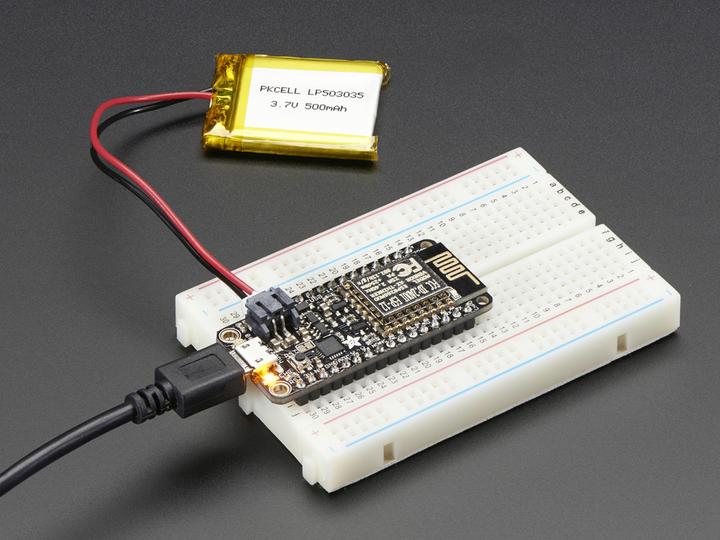 Immagine prodotto Adafruit Piuma HUZZAH con ESP8266 WiFi (Vari)
