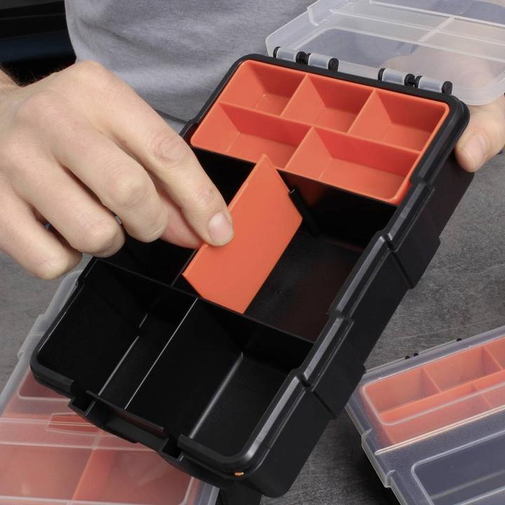 Actual product image Quadrios 23SA097 Assortment box fixed subdivision Contents 1 set