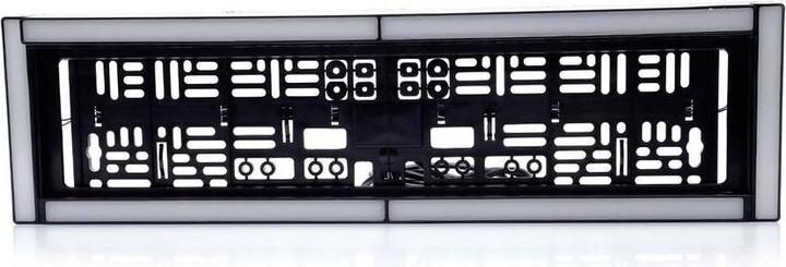 WAS W253 2121 Kennzeichenhalter, (B x H x T) 584 x 163 x 32mm (Front + Heck)