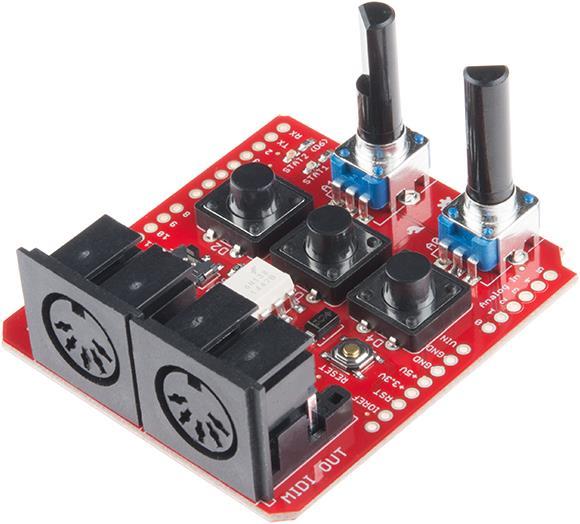Actual product image SparkFun MIDI Shield (Shield)