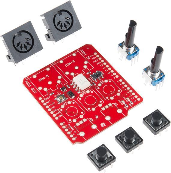 Actual product image SparkFun MIDI Shield (Shield)
