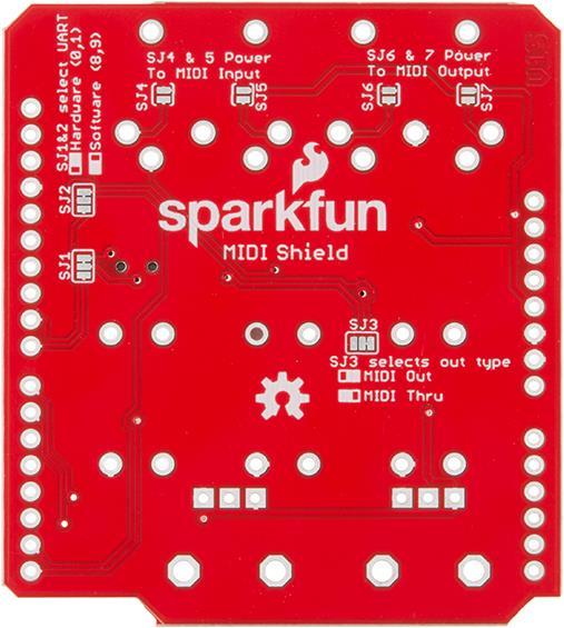 Actual product image SparkFun MIDI Shield (Shield)