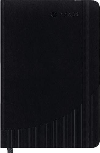 Actual product image Foraze Notebook Foray Classic Saddle Stitch DIN A4 Plaid PP (Polypropylene) (A4, Checked, Hardcover)