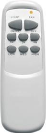 Produktbild DCG Eltronic VE CRD43 TL Ventilator Braun, Gold