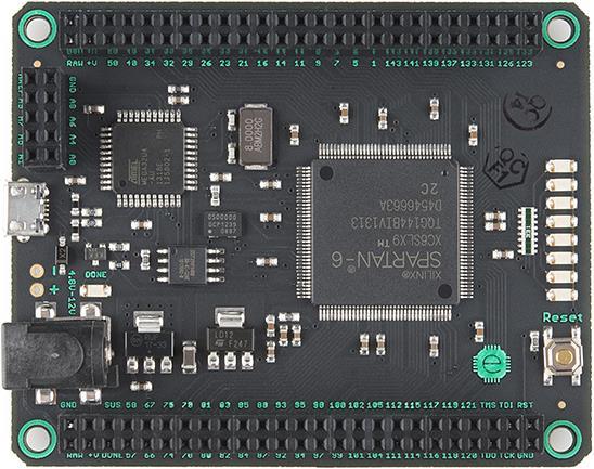 Actual product image OEM Mojo v3 FPGA Development Board