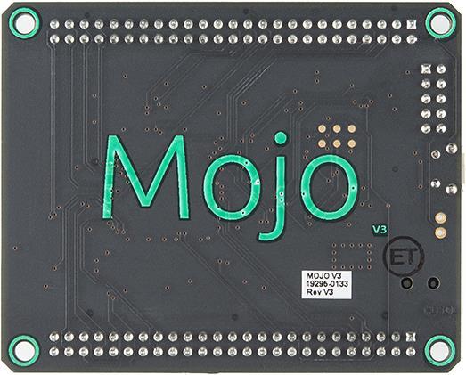 Actual product image OEM Mojo v3 FPGA Development Board