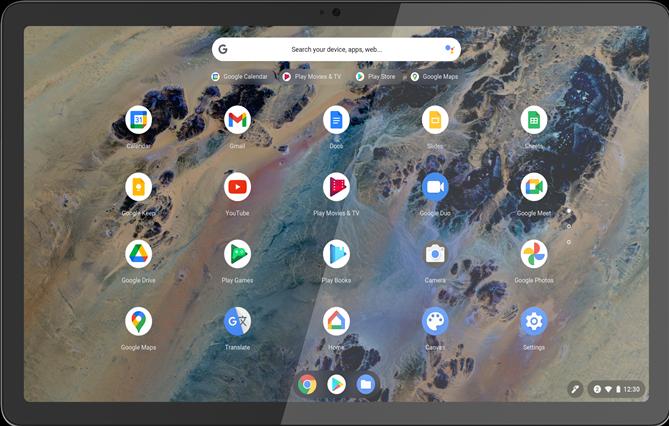 Actual product image Lenovo IdeaPad Duet 3 (11", Snapdragon 7c Gen 2, 4 GB, 128 GB, DE)