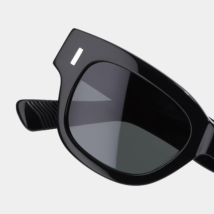 Immagine prodotto James Dixon Schwarz/Grau – Lennox – Quadratisch – Acetat – Sonnenbrille