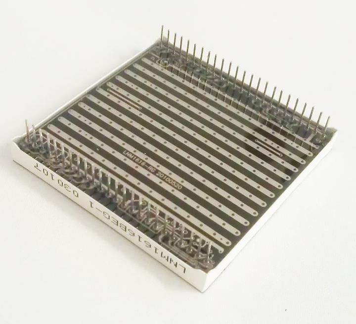 Image du produit OEM Matrice 16x16 rouge 64x64mm (Kit électronique)