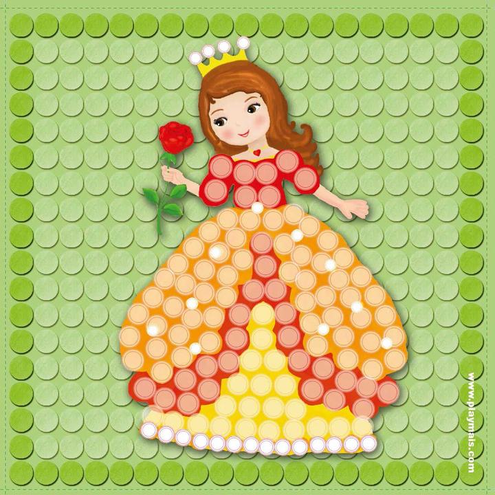 Produktbild PlayMais Mais Mosaik Princess spielen