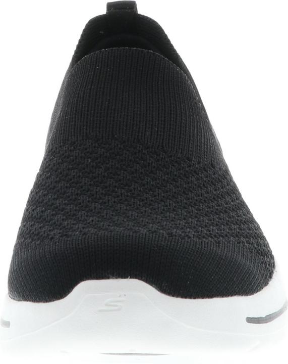 Produktbild Skechers 124418/BKW Go Walk Arch Fit-Delora Damen Sneaker Slipper Turnschuhe Low-Cut schwarz/weiss (39)
