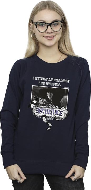 Produktbild Beetlejuice I Myself Am Strange And Unusual Sweatshirt (4XL)