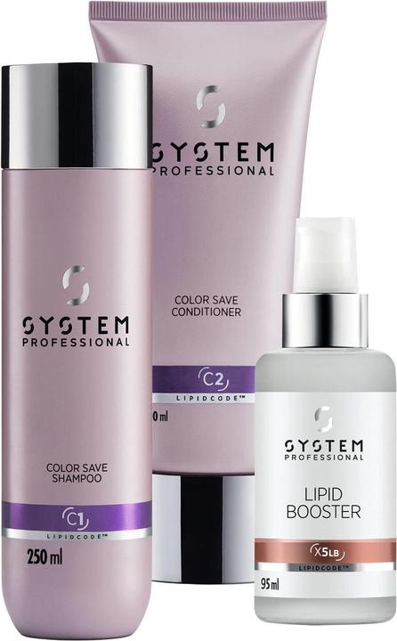 Image du produit System Professional Kit de soins Boost Glossy Cognac (Set soin capillaire)
