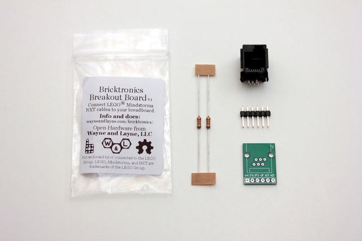 Actual product image Play-Zone Wayne and Layne Bricktronics Breakout Board