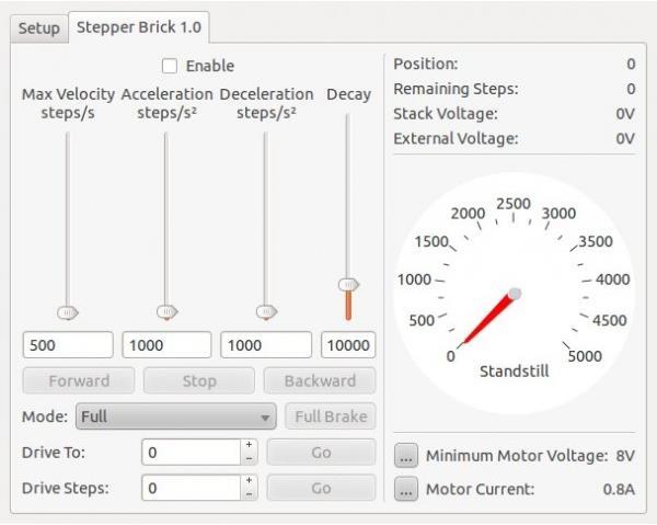 Image du produit Tinkerforge Brique de stepper (Composant de puissance)
