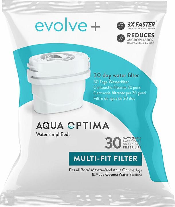 Produktbild Aqua Optima Filter für Karaffe Single Life Evolve (3 Stück) (3 x)
