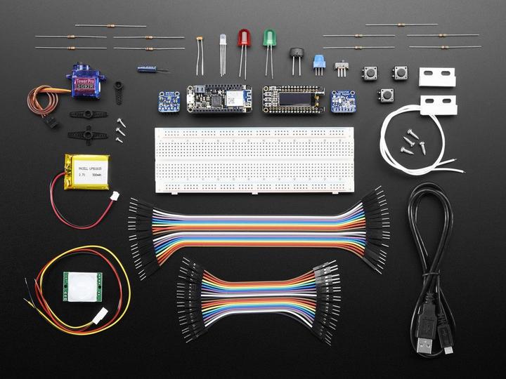 Actual product image Adafruit Microsoft Azure IoT Starter Kit Incl Feather M0 WiFi