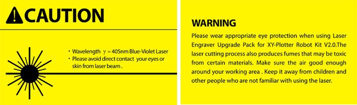 Actual product image Makeblock Laser Engraver Upgrade for XY-Plotter