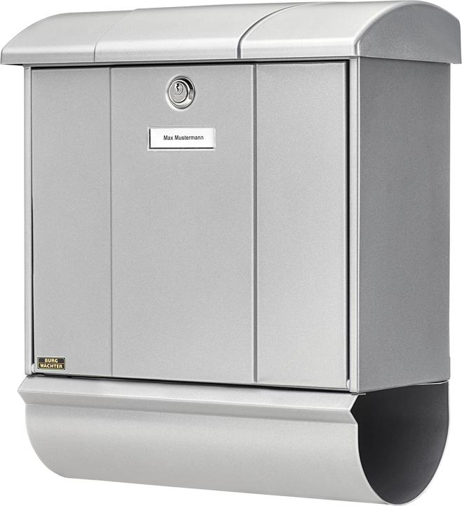 Actual product image Burg Wächter sheet metal mailbox setOLYMPSET9160