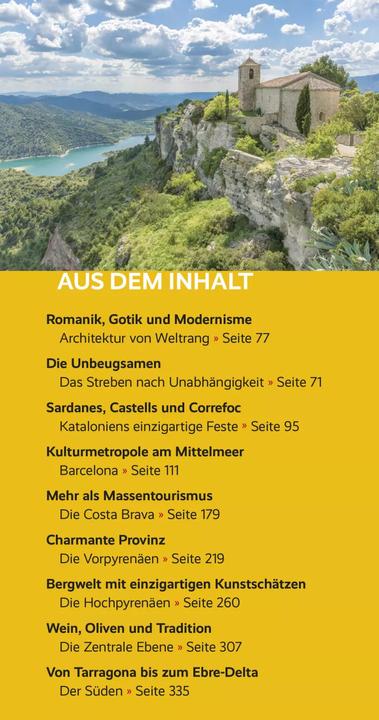 Produktbild Reiseführer Katalonien (Deutsch, Jens Wiegand, 2023)