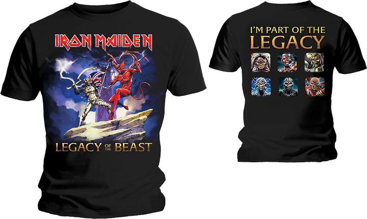 Produktbild Iron Maiden Legacy Beast Fight Mens (XL)