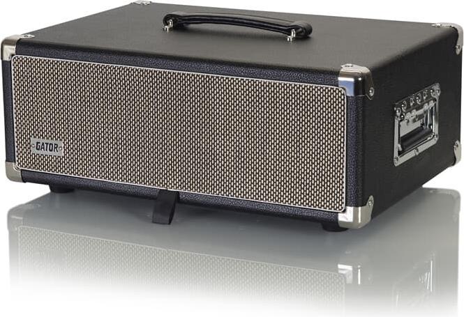 Produktbild Gator Cases GR-RETRORACK-3BK Retro Rack Vintage Amp Vibe Rack Case 3U Black (Zubehör)