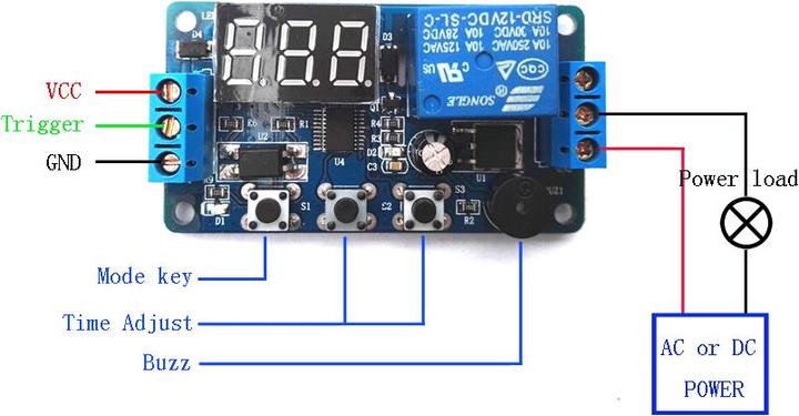 Image du produit Deek-Robot Module de relais de minuterie DK