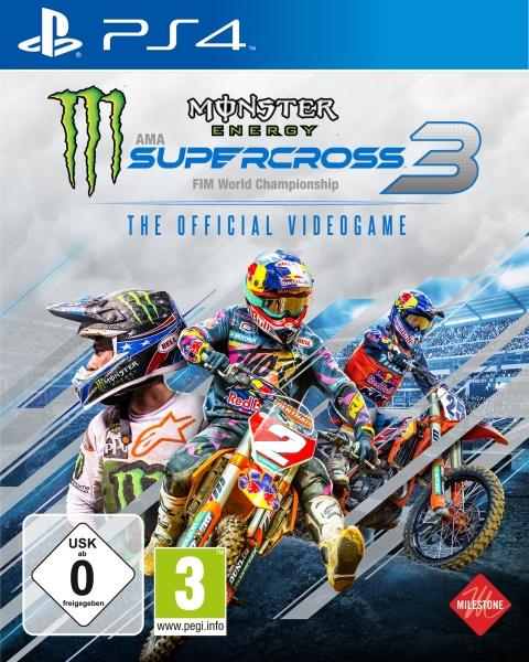 Actual product image Milestone Monster Energy Supercross The Official Videogame 3 (PS4, EN)