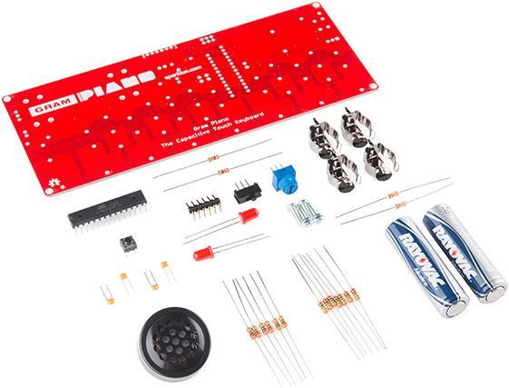 Actual product image SparkFun Gram Piano Kit