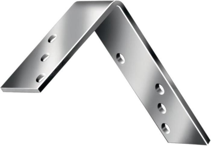 Image du produit Vormann Equerre de poutre L120x80 mmmm Largeur 35 mm épais Acier épaisseur 4 mm bleu galvanisé (Angle de rayonnement, 10 pcs)