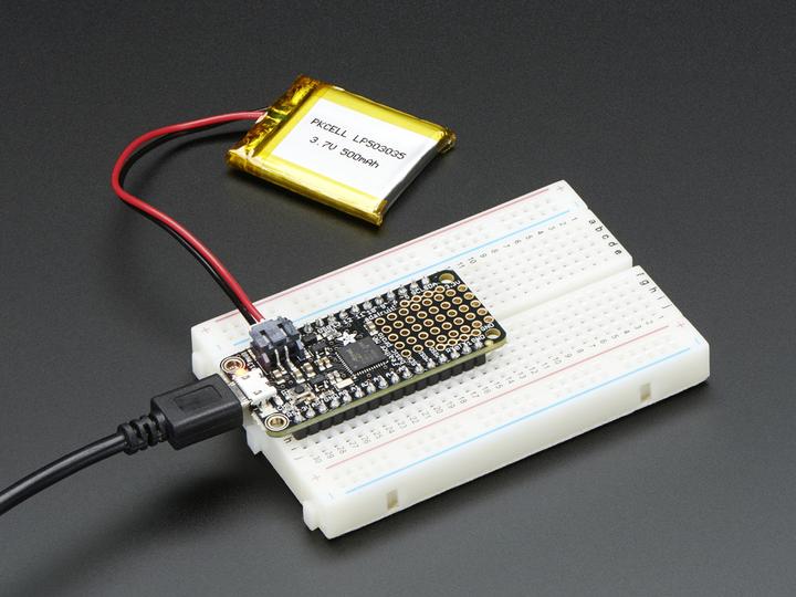 Produktbild Adafruit Feather M0 Basic Proto ATSAMD21 Cortex M0 (Diverse)