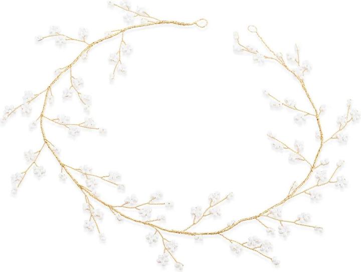 Image du produit Trisa Celebride Décoration en fil de fer Fleurs en perles or