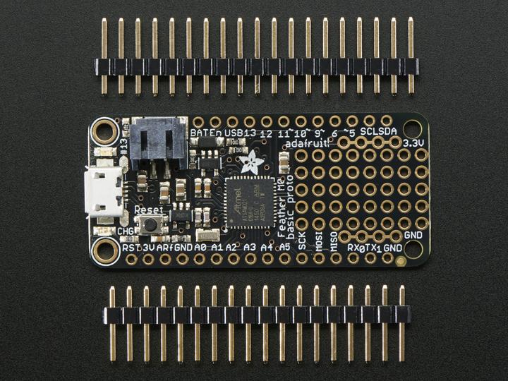 Produktbild Adafruit Feather M0 Basic Proto ATSAMD21 Cortex M0 (Diverse)
