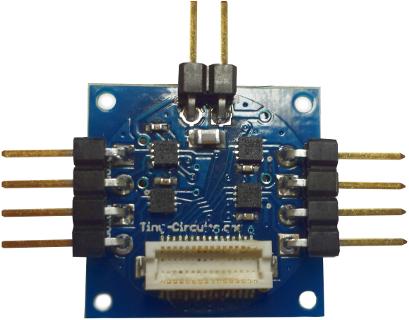 Actual product image TinyCircuits TinyShield Motor x4