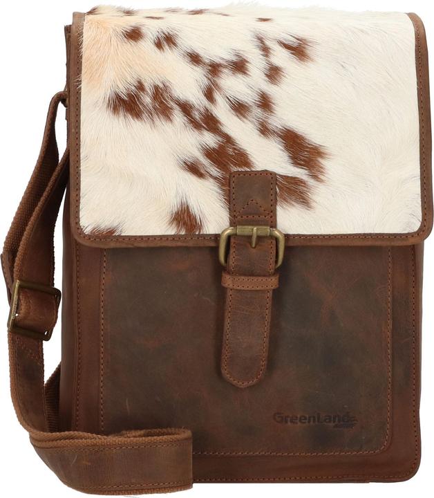 Greenland Nature Natural Combination Umhängetasche Leder 25 cm
