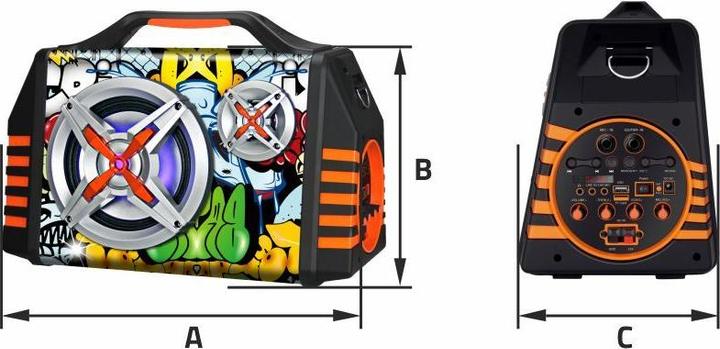 Actual product image Manta SPK1005PRO Helios 2 (8 h)