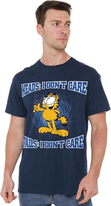 Immagine prodotto Garfield Heads Or Tails Maglietta Uomo (4XL)