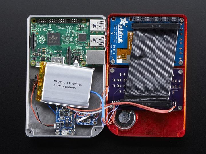 Produktbild PiGrrl2 Komponentenset inkl. Akku + SD-Karte