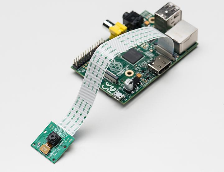 Actual product image Element 14 Raspberry Pi Camera Board