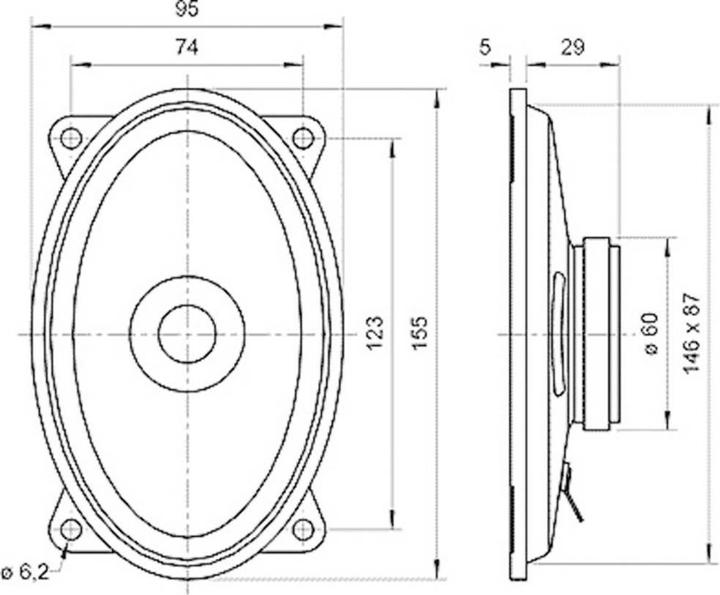 Produktbild Visaton Breitbandlautsprecher FR 9.15,4 Ohm