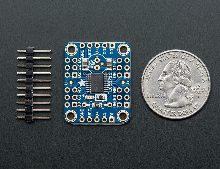 Produktbild Adafruit 12-Channel 16-bit PWM LED Driver SPI TLC59711 (Diverse)