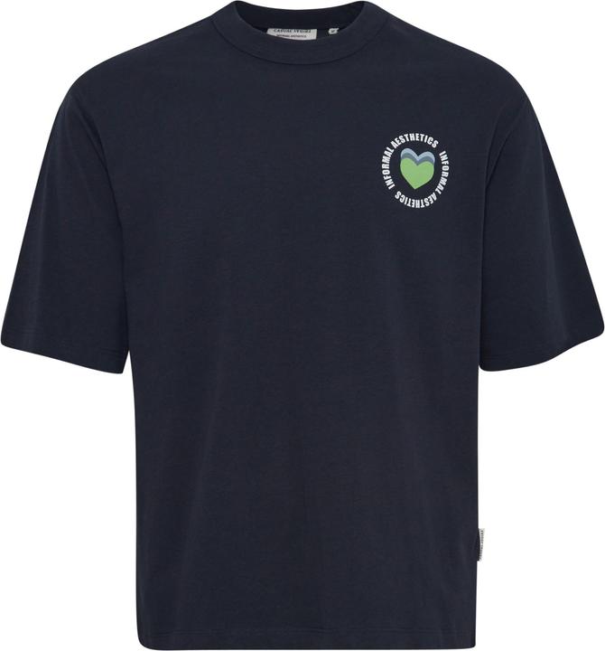Actual product image Casual Friday CFTue relaxed fit tee with chest print 20505006 (M)