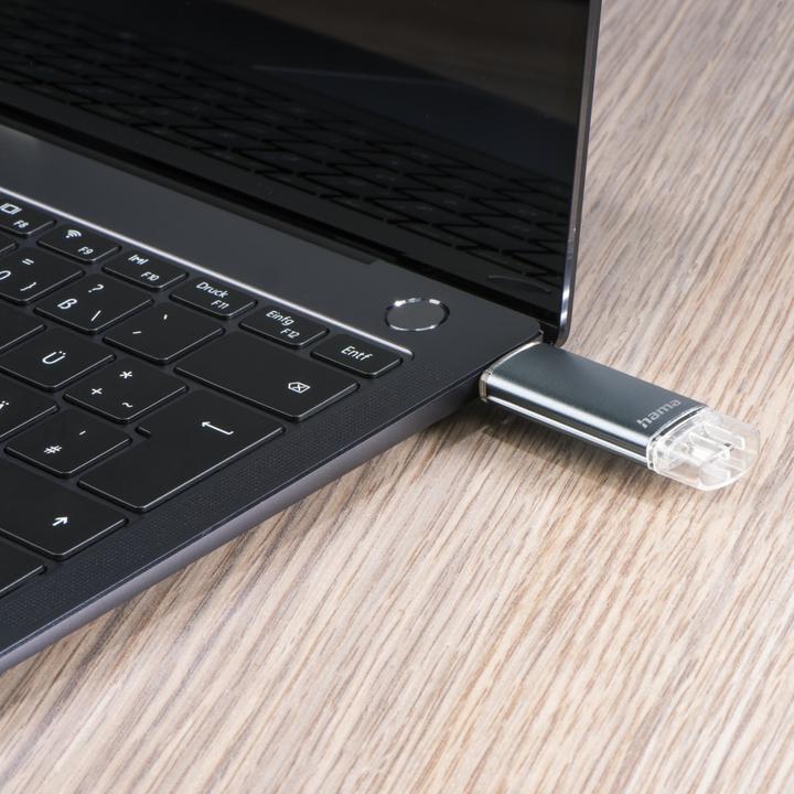 Produktbild Hama Laeta Twin (128 GB, USB-A)