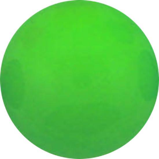 Star Piercing Micro Kugel Neon grün (ohne Messing, Acryl)