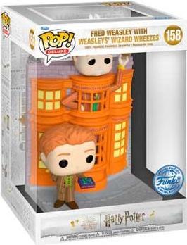 Produktbild Funko POP! Harry Potter Deluxe Fred Weasley with Weasleys' Wizard Wheezes Edition Limitée 15cm