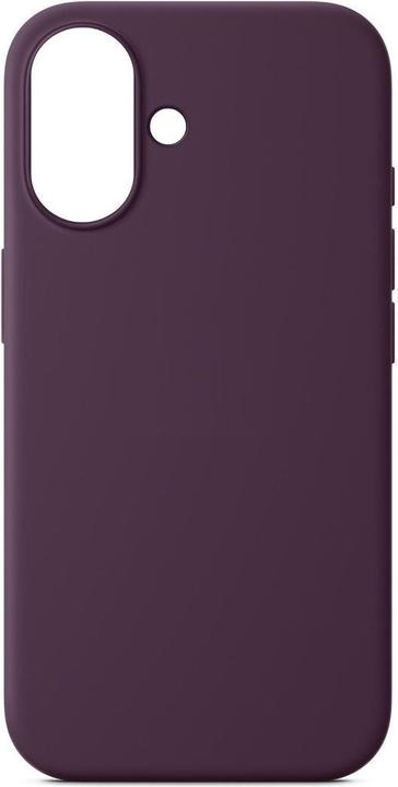 Ferryxpress Étui en silicone pour iPhone 16 avec MagSafe - Violet (Apple iPhone 16)