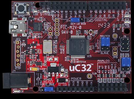 Image du produit Digilent ChipKit uC32 DevBoard avec en-têtes UNO R3 (Kit électronique)