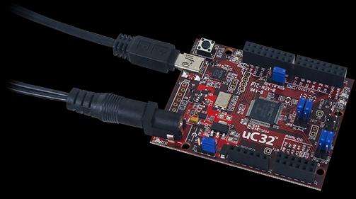 Image du produit Digilent ChipKit uC32 DevBoard avec en-têtes UNO R3 (Kit électronique)